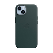 Apple iPhone 14 Leather Case med MagSafe Forest Green