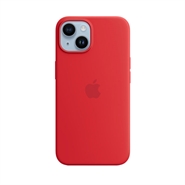 Apple iPhone 14 Silicone Case med MagSafe Red