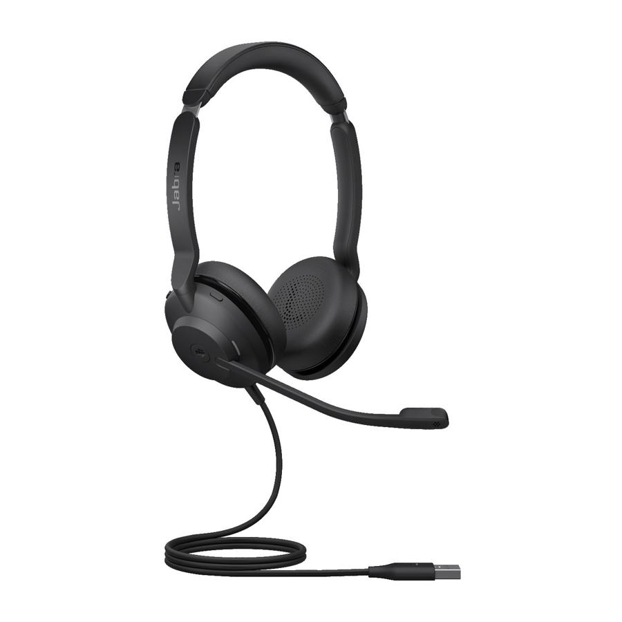 JABRA Evolve2 30 USB-A MS Stereo Sort