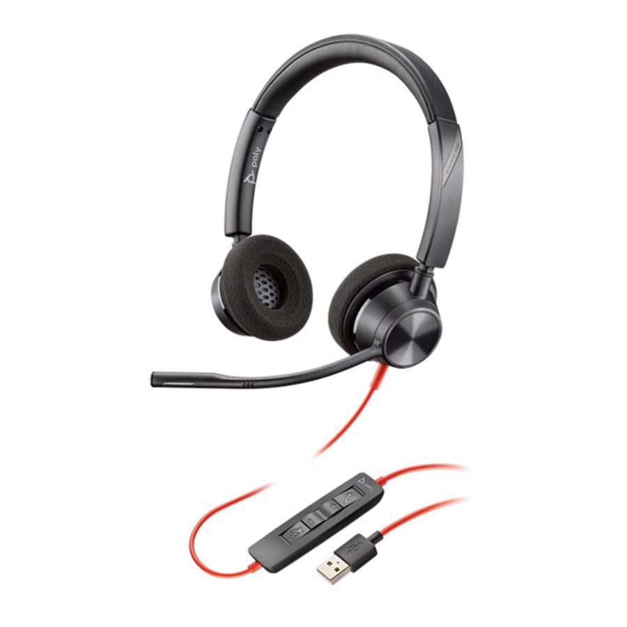 Poly Plantronics Blackwire 3320 USB-A - Microsoft