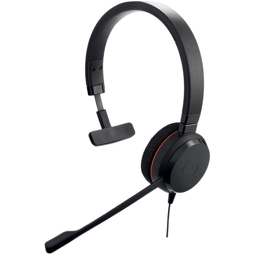 Jabra Evolve 20 MS Mono Headset Black