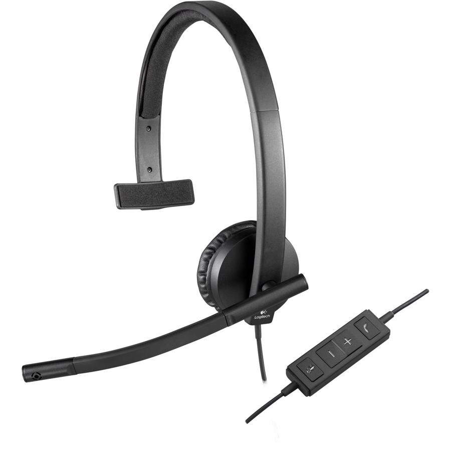 Logitech H570e USB Headset Sort