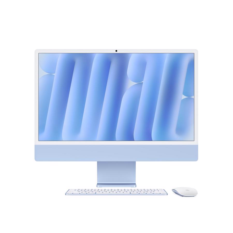 Apple iMac 24" Retina 4.5K (2024) 16GB 256GB Blå 10-core CPU 10-core GPU