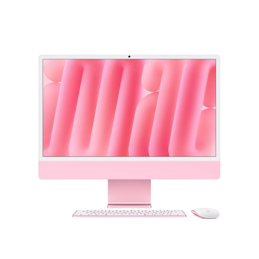 Apple iMac 24" Retina 4.5K (2024) 16GB 256GB Lyserød 10-core CPU 10-core GPU