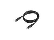 Lenovo USB-C kabel 1m Sort