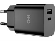 HMD 30W Dual Port Power Adapter Sort