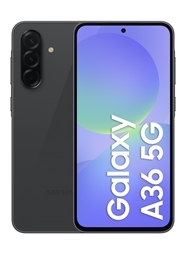 Samsung Galaxy A36 5G 256GB 8GB Sort Dual-Sim