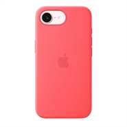 Apple iPhone 17e Silicone Case med MagSafe Guavapink