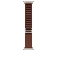 Apple Watch 49mm Bordeaux Alpine Loop - Small - Naturligt Titanium Finish