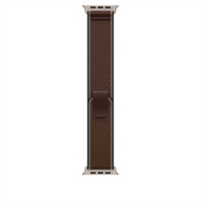 Apple Watch 49mm Mørk Umbra Trail Loop - M/L - Naturligt Titanium Finish
