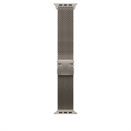 Apple Watch 49mm Naturligt Titanium Milanese Loop - Small