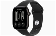Apple Watch Series 12 GPS & 5G 42mm Sort Aluminium Case med Sort Sport Band - M/L