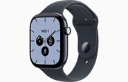 Apple Watch Series 12 GPS & 5G 46mm Natblå Ceramic Case med Marineblå Sport Band - M/L