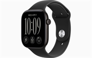 Apple Watch Series 12 GPS & 5G 46mm Sort Aluminium Case med Sort Sport Band - M/L