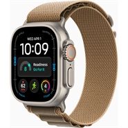 Apple Watch Ultra 4 GPS & 5G 49mm Naturlig Titanium Case med Desert Alpine Loop - Large