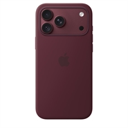 Apple iPhone 18 Pro Max Silicone Case med MagSafe Bordeaux