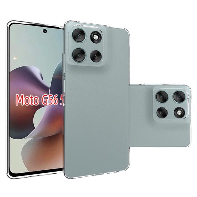 Motorola Moto G56 TPU Cover Clear