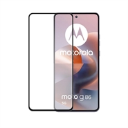 Motorola Moto G86 3D Full Cover Hærdet Beskyttelsesglas