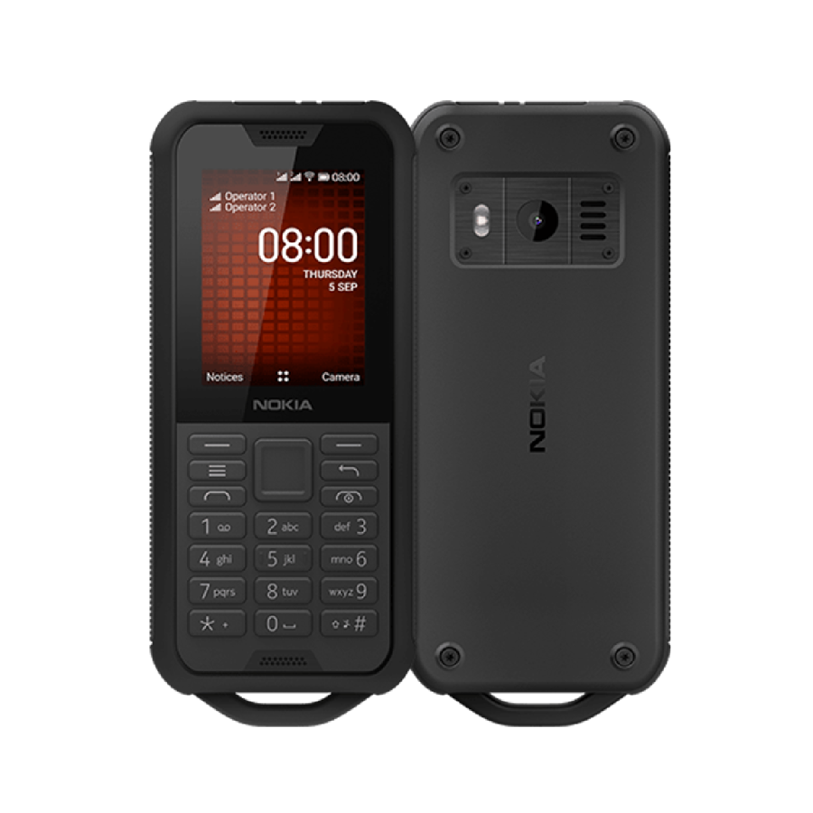 Nokia 800 Tough 4GB Sort Dual-SIM