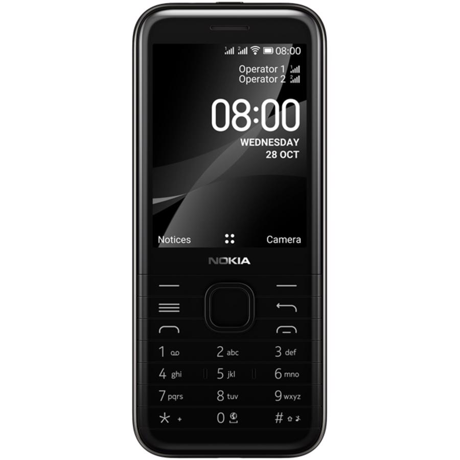 Nokia 8000 4G 4GB Onyx Black Dual-SIM