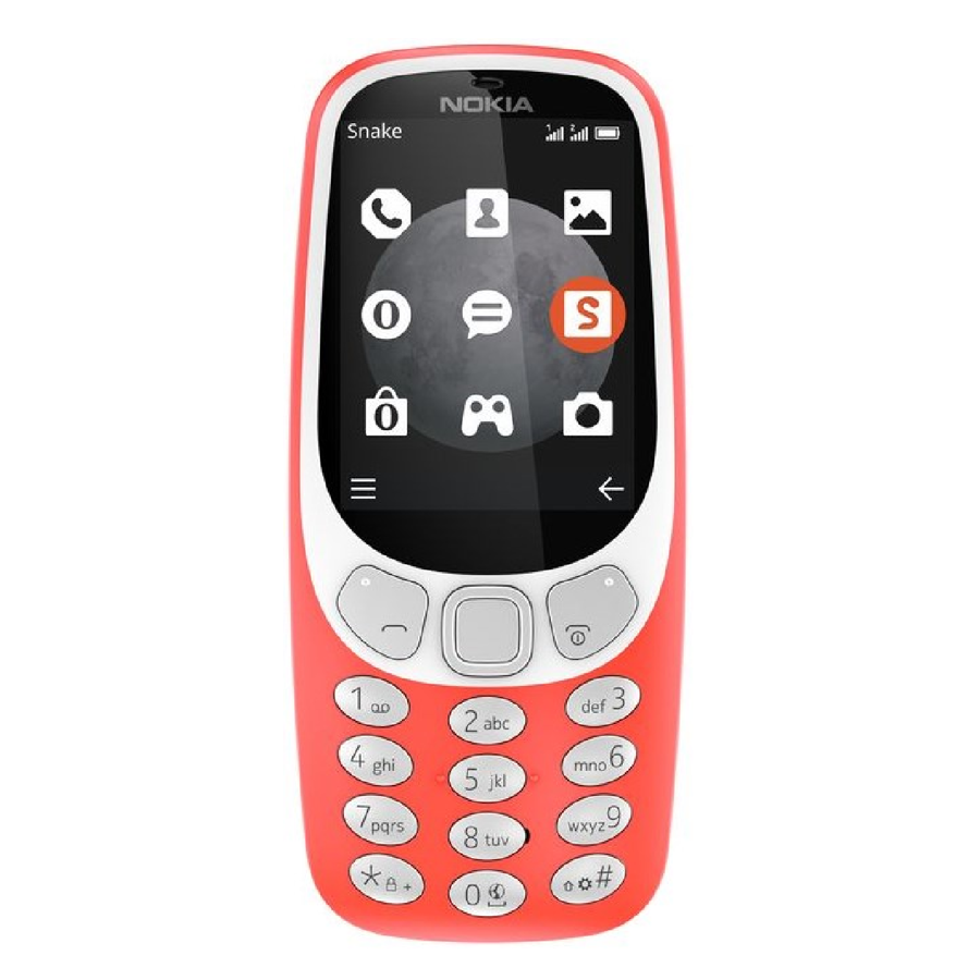 Nokia 3310 16MB Rød Dual-SIM