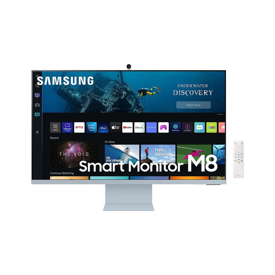 Samsung M8 Smart Monitor 32" 4K Ultra HD Blå, Hvid