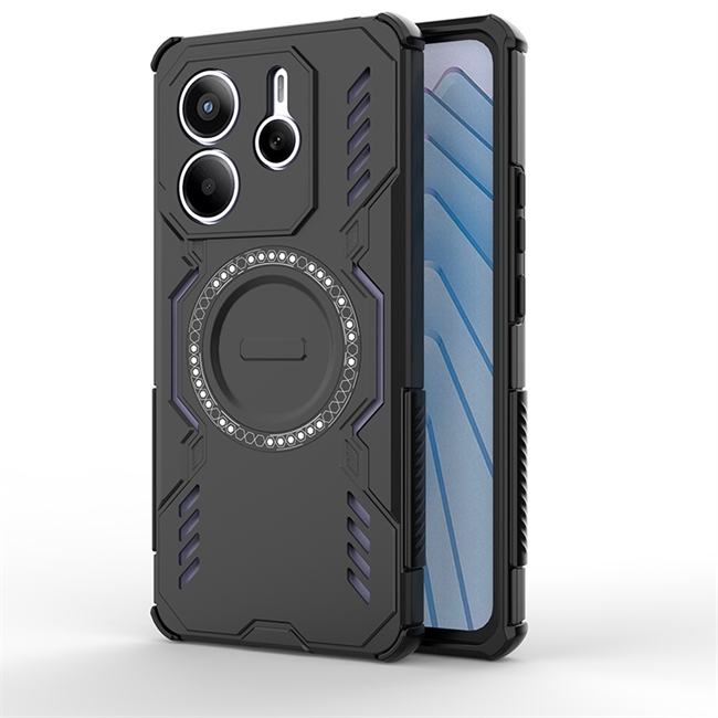 Xiaomi Redmi Note 14 5G Magsafe Armor Tough Cover Sort