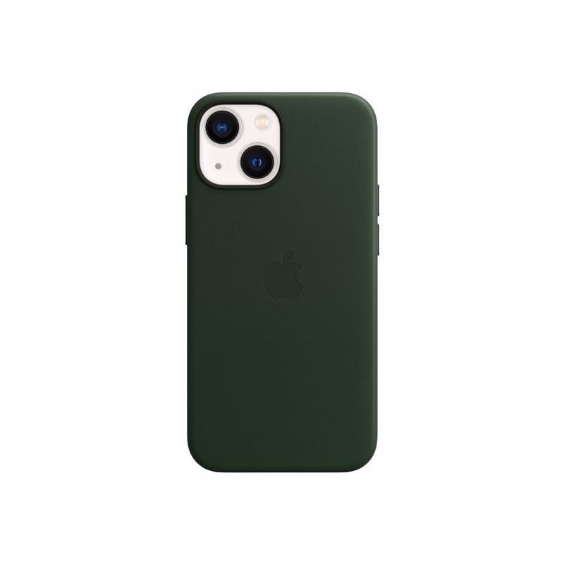 Apple iPhone 13 Mini Leather Case med MagSafe - Sequoia Green