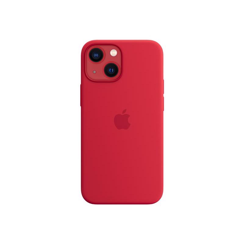 Apple iPhone 13 Mini Silicone Case med MagSafe - (PRODUCT)RED